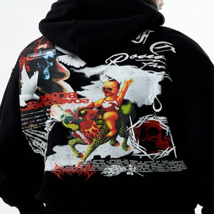 Civil Regime Bloom Snap Hoodie