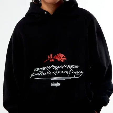 Civil Regime Bloom Snap Hoodie