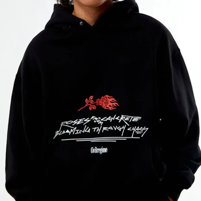 Civil Regime Bloom Snap Hoodie