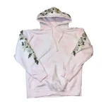 Civil Regime Floral Pink Size Flowers Pullover Hoodie front side