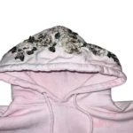 Civil Regime Floral Pink Size Flowers Pullover Hoodie