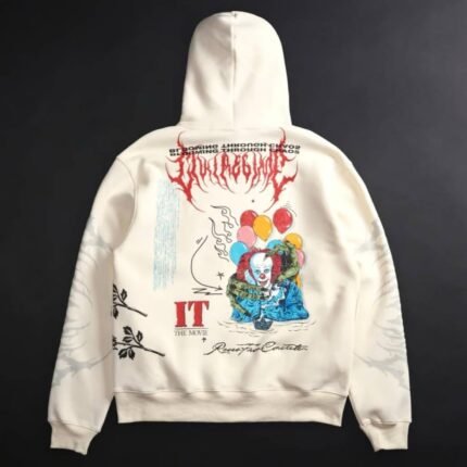 Civil Regime Pennywise Hoodie Cream