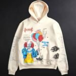 Civil Regime Pennywise Hoodie Cream front side