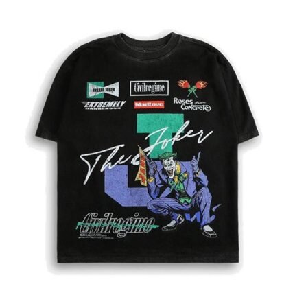 Batman X Darc Sport Joker T - Shirt front side