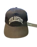 Civil Regime Hat Adjustable - Black front side