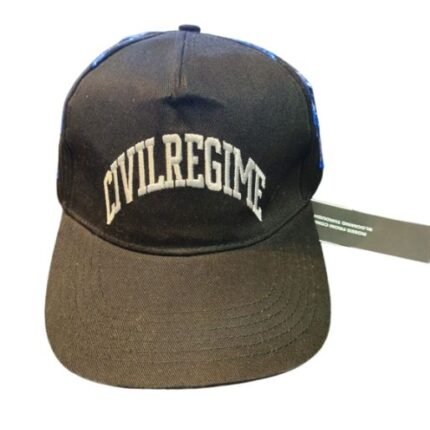 Civil Regime Hat Adjustable - Black front side