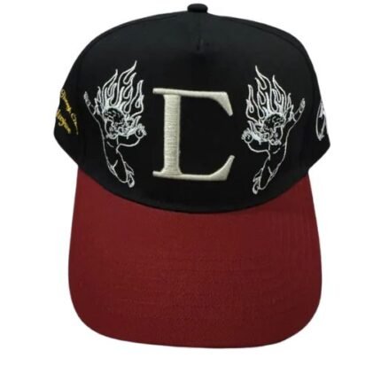 Civil Regime Strapback Hat - Black front side