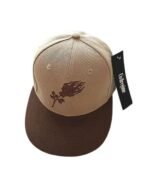 Civil Regime Baseball Hat Khaki And Brown front side