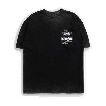 Dark Place American Classic T Shirt - Black front side