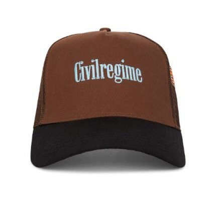 Civil Regime Trucker Hat - Brown front side