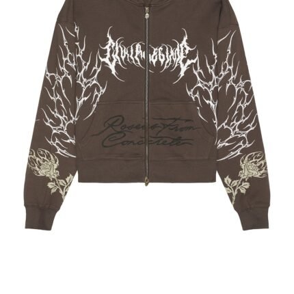Civil Regime Men's Enter Our Chaos Zip Up Hoodie