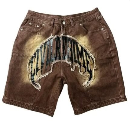 Civil Regime Nwt Rare Brown Denim Shorts